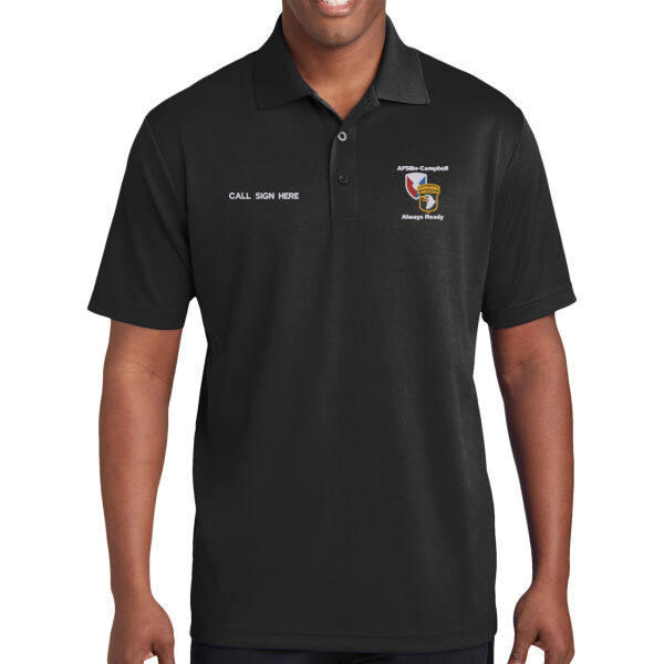AFSBn + Customization  - PosiCharge ® RacerMesh ® Polo Thumbnail